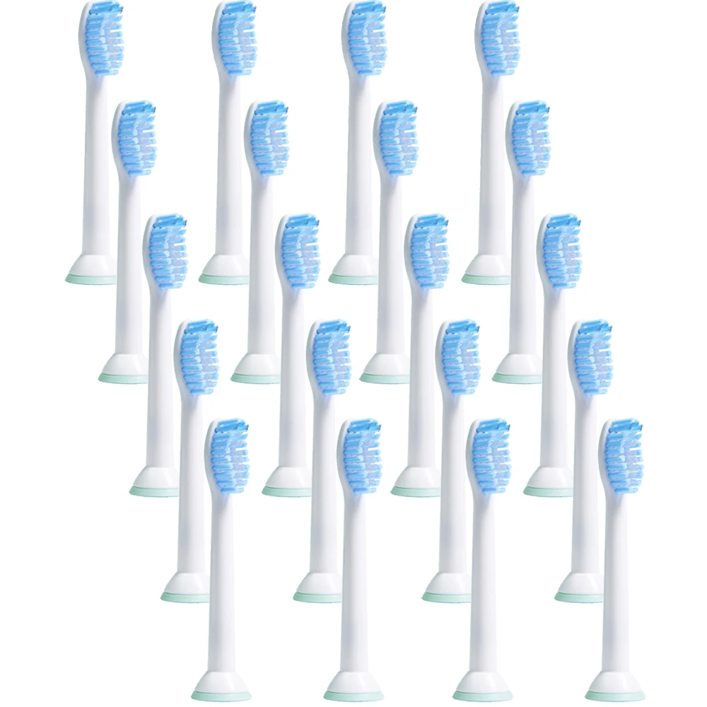 

20 PCS Reaplacement Toothbrush Heads for Philips Sonicare Brush Heads HX6013/66 HX6930 HX9340 HX6950 HX6710 HX9140 HX6530