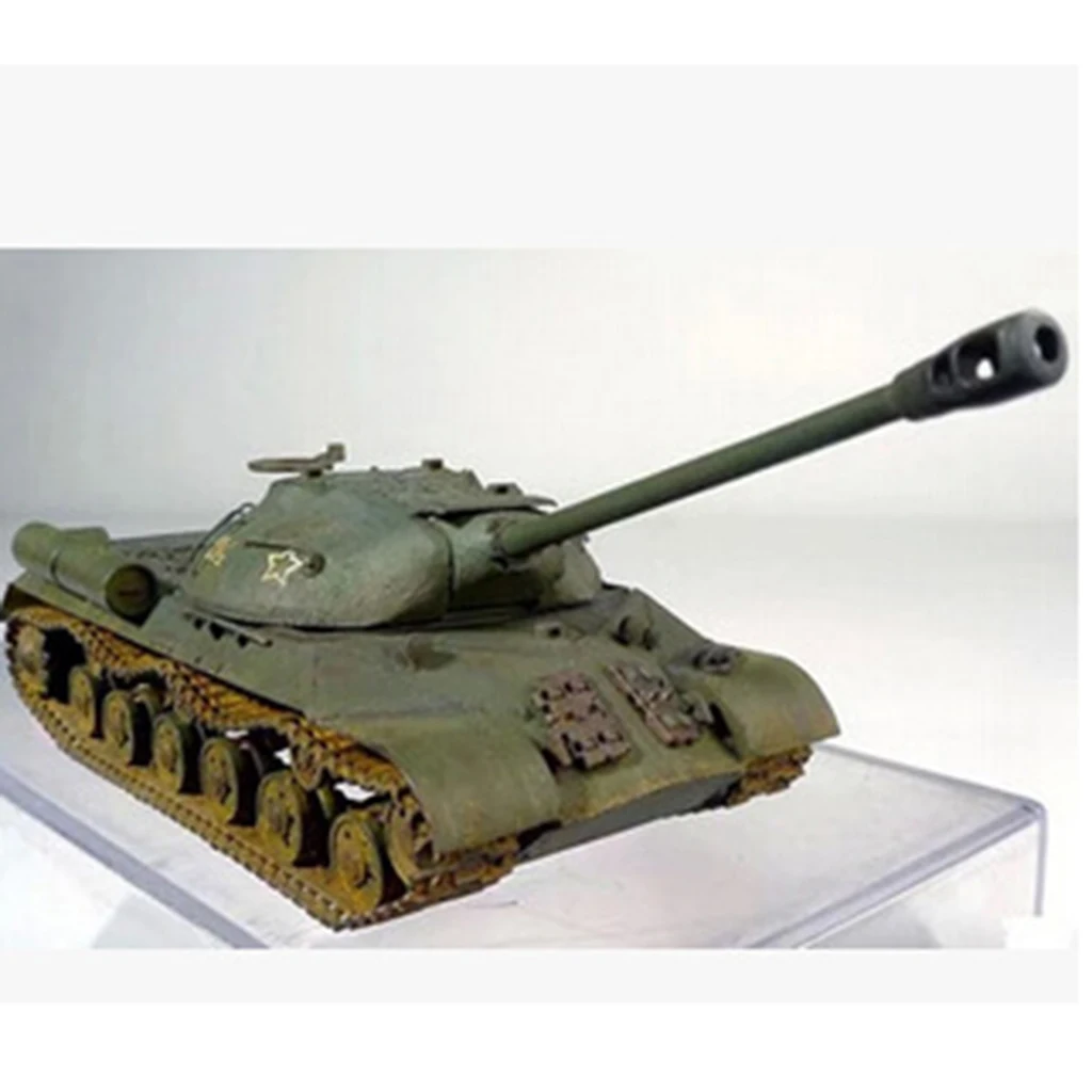 Us 4164 135 Scale Diy Assembly Wwii Soviet Union Is 3 Heavy Tank Army Diecast Model Building Kits Educational Collection Toy In Model Building