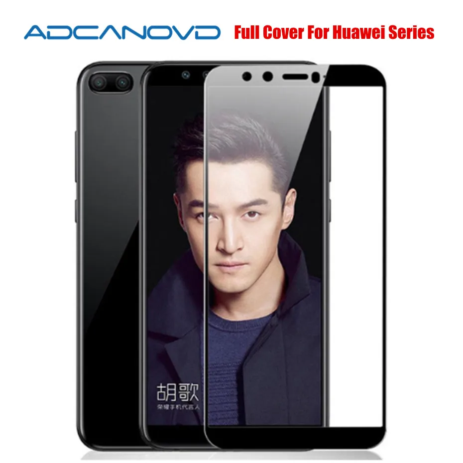 

2PCS Tempered Glass For Huawei Honor 9 Honor 9 Lite Full Cover Screen Protective For Huawei P10 lite Full Protector Glass Film