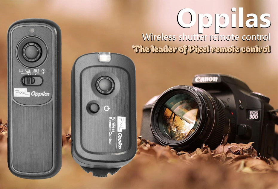 Pixel Oppilas RW-221 E3 Беспроводной пультом дистанционного управления Управление для цифровых зеркальных фотокамер Canon 80D 100D 700D 1200d 450D 550D 60D 600D 650D Pentax Камера