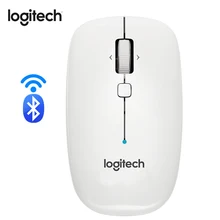 Logitech M558 Bluetooth Мышь Беспроводной Мышь с чистым белым 1000 Точек на дюйм 2,4 ГГц Мышь для Mac/Windows 10/8/7/Vista ПК/ноутбук Мышь геймер