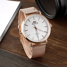 SOXY Model Vogue Rose Gold Watch Girls Watches Metal Mesh Quartz Watch Boutique Girl Hour Present Montre Femme Relojes Mujer 2016