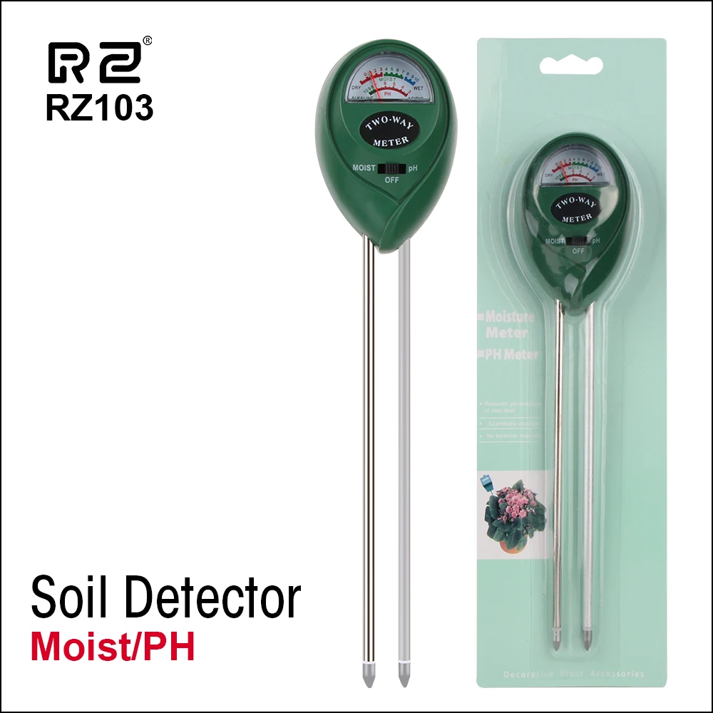 RZ Mini Soil Moisture Tester Humidity Measuring Soil Moisture Meter