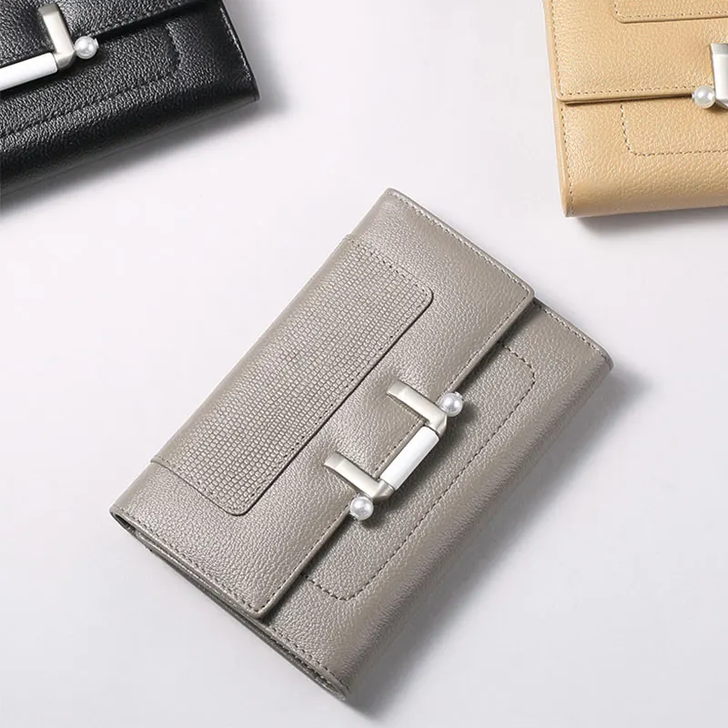 Eimore из натуральной кожи Кошельки и портмоне повелительницы бумажник сцепления