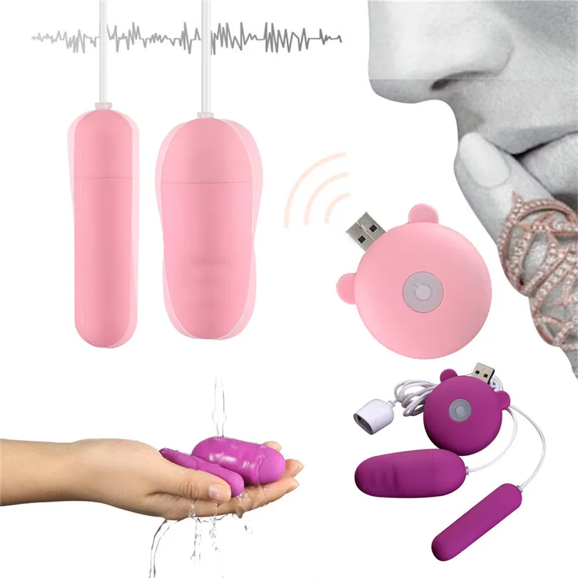 Silicone Vagina Balls Dual Egg Vibration Jumping Vibrator Clitoral Stimulator Tongue Massager Sex Toys Multiple Play (4)