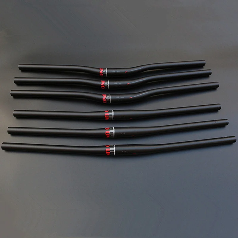 

DH/FR/XC bicycle handlebar Aluminum Alloy mountain bike handlebar flat / rise MTB swallow one-shaped 31.8mmX620/680/700/720mm