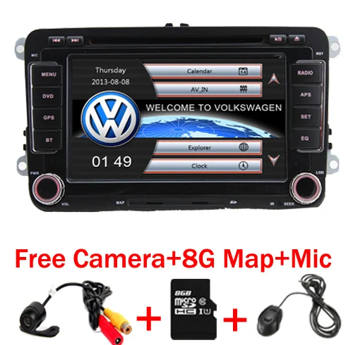 In Stock 7 inch Touch Screen 2din font b Car b font DVD VW Golf Polo