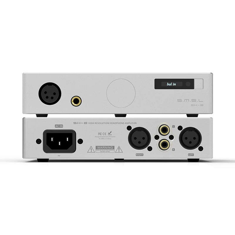 SMSL SH-8 6.35mm/Balanced High Performance RCA/XLR input HiFi Headphone Amplifier SMSL SH-8 6.35mm/Balanced High Performance RCA/XLR input HiFi Headphone Amplifier