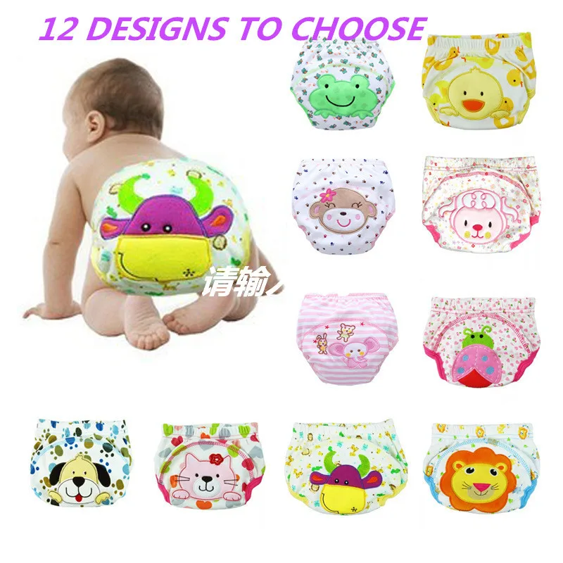 

Reusable Baby Soft Cloth cloth diaper Training Pants cotton Diapers Washable Waterproof Fresh coolababy