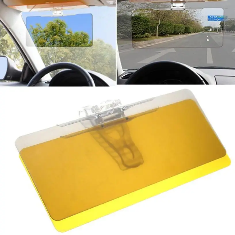 2017 Car Transparent Anti glare Glass Car Sun Shield Vision Visor For Day / Night prevent snow