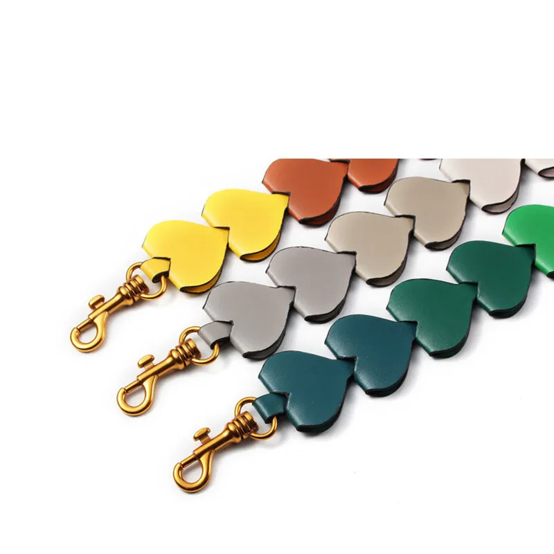 Color Shoulder Bag Strap Microfiber Leather Rainbow Wide Handbag Straps Replacement Adjustable Leather Strap Belt For Bag Handle