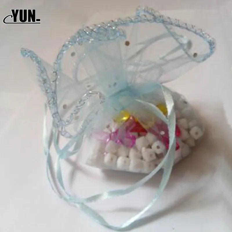 10050pcs 26cm35cm Organza Bag Sachet Bags Wedding Gift Bags Organza Pouches Package Bags 5D (1)