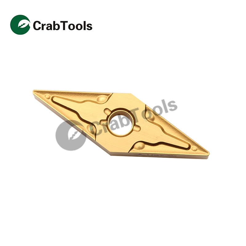 

Crab Tools Mitsubishi 10PC VNMG160408-MA US735 Metal Turning Lathe Tools Turning Cutter Carbide Insert CNC Tool Tip Machine