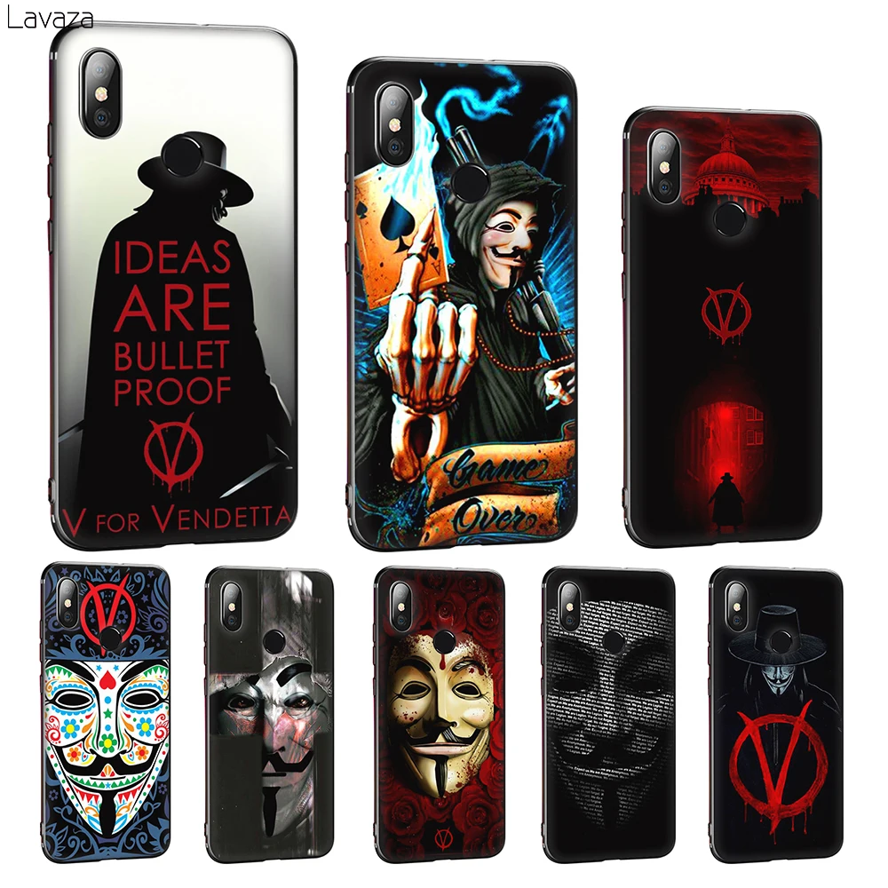 Lavaza V for Vendetta design Soft Silicone Cover Huawei Mate 10 20 P8 P9 P10 P20 P30 Lite Pro P Smart 2019 TPU Case | Мобильные