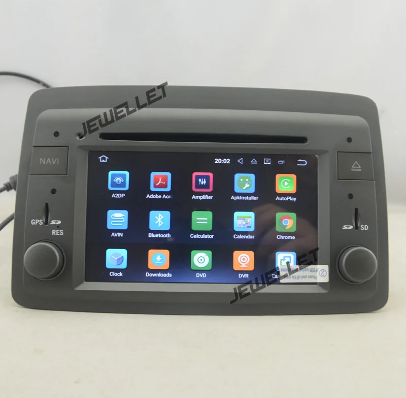 Восьмиядерный IPS экран Android 9 0 Автомобильный GPS Радио навигатор для Fiat Panda 2003 2011 с