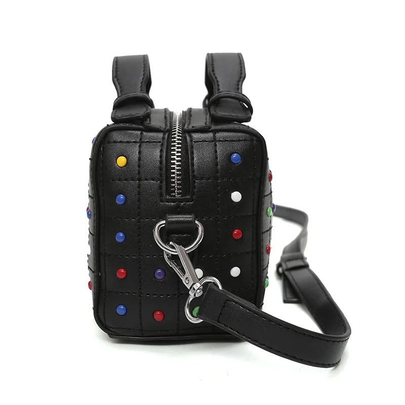 JANESPRI Crossbody Bags for Women Messenger Bags 2018 Vintage Leather Bags Women Handbags Famous Brand Rivet Small Shoulder Sac (7)
