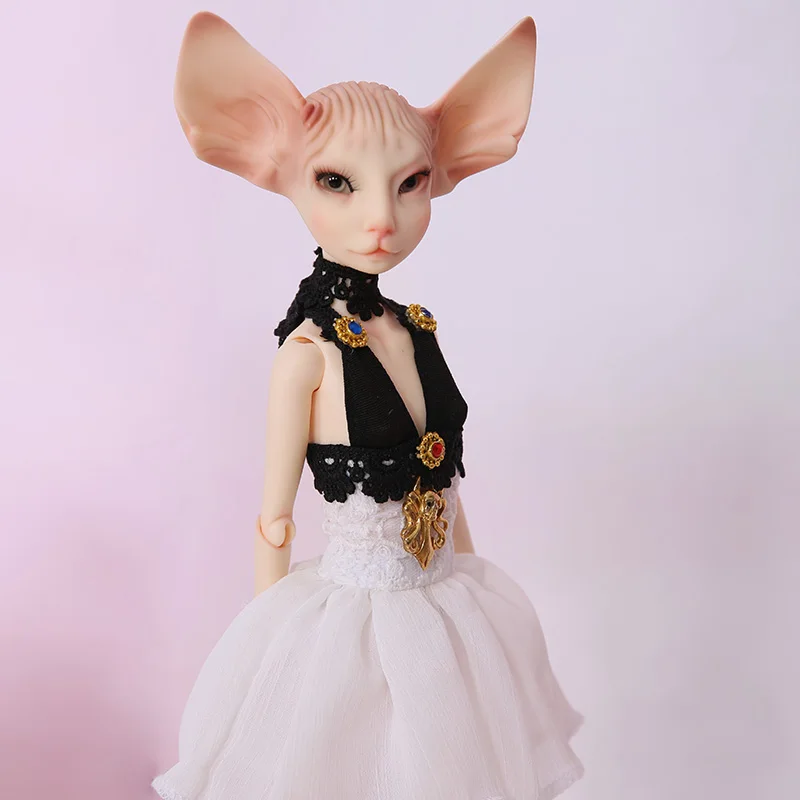 BJD куклы Lillycat Constantine кремовый/Кот Сфинкс/NobleA Radicelle полимерные фигурки 1/4 голые