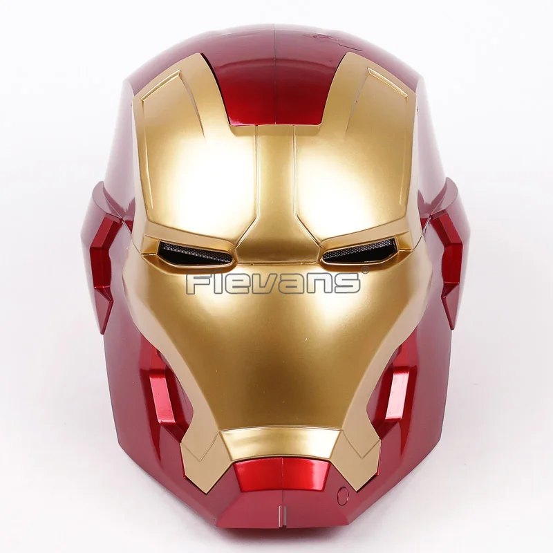 Iron Man Helmet Cosplay Mask for Adult Touch Sensing 1:1 Mask with LED Light Collectible Figure Model Toy 2 Colors