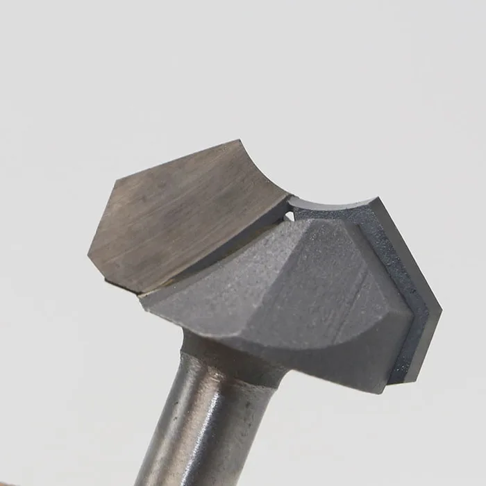 1 шт. 1/2 &quot1/4&quot Угловые закругленные концевые фрезы для дерева гравировальный