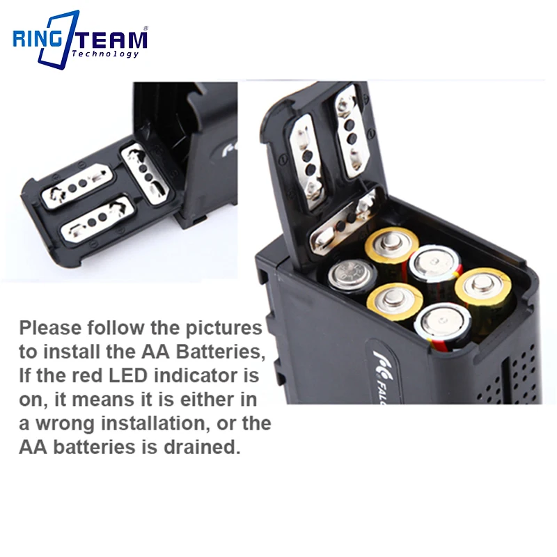 20Pcs/Lot BB-6 Falcon Eyes 6 Pcs AA Battery