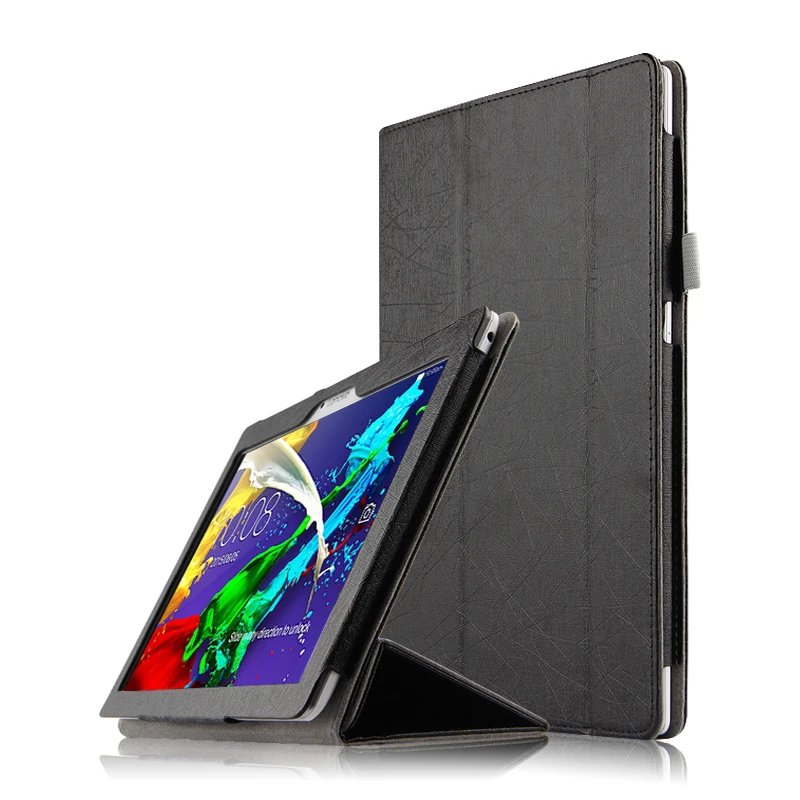 Wire Stylus Case for Lenovo Tab 10 Tab10 TB-X103F A10-30 A10-70 10.1 Inch Tablet Shell PU Leather Filp Stand Cover Funda + Pen | Компьютеры