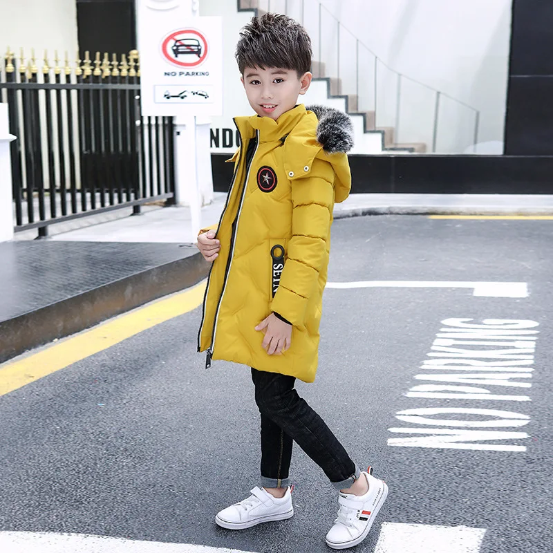 

2018 Winter Boys Winter Jacket Korean Style Fashion Sport Cotton Padded Jacket Chorionic Hood Warm Fashion Down Jacket