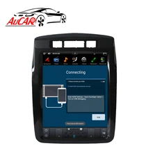 Android 7,1 “10,4” de Tesla para volkswagen VW Touareg 2 din car radio GPS Mulltimedia 2016-2019 WIFI 4G Vertical ESTÉREO