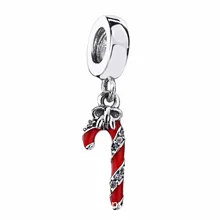 pandora candy cane pendant charm pandora candy cane pendant charm