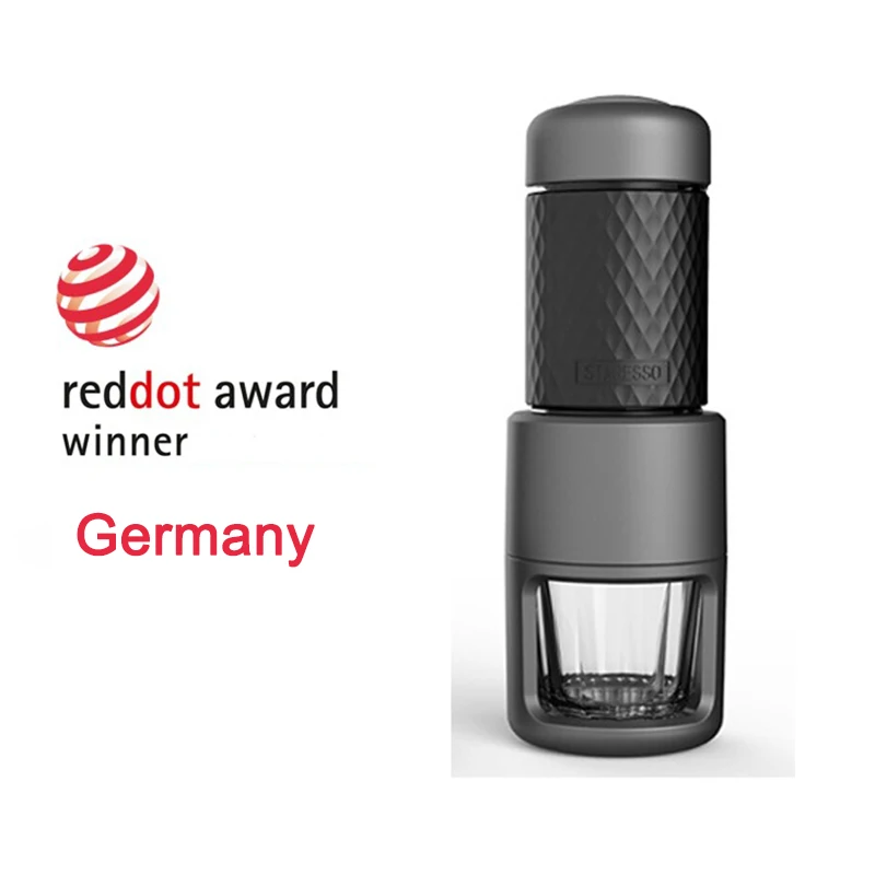 

STARESSO Espresso Multi-Function Coffee Maker Hand Coffee Machine SP-200 Black New Manual Milk Maker Cafe 15-20bar High Quality