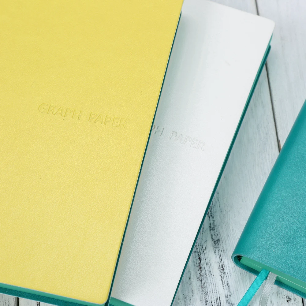 a6 portable notebook grid paper graph pages cute small note planners cute graph paper notebook
