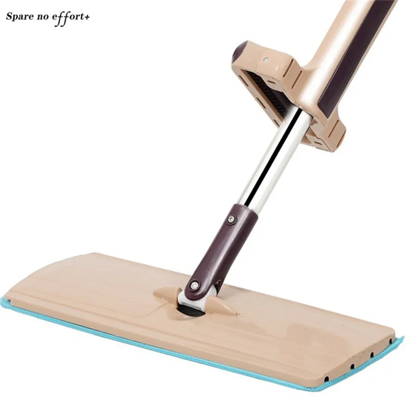 

Microfiber Floor Mop Flat Squeeze Mop 2pcs replace Hand Free Wringing flat Spin Mop Household Cleaning Tool Limpieza Hogar