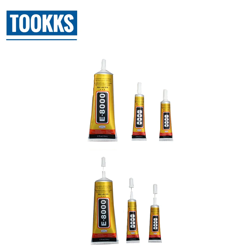 15ml/50ml/110ml E-8000 Multipurpose mobile phone screen clear glue glass gel touch screen panel frame fixing Glue 15ml/50ml/110ml E-8000 Multipurpose mobile phone screen clear glue glass gel touch screen panel frame fixing Glue