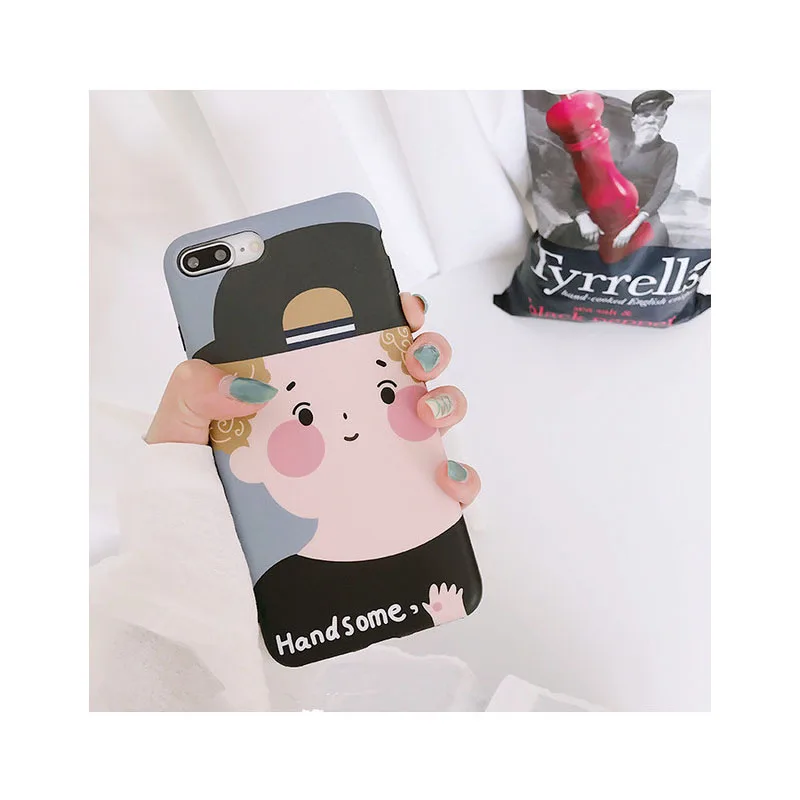 Mobile phone case 6splusiPhone7/8plus all-inclusive anti-fall female models silicone