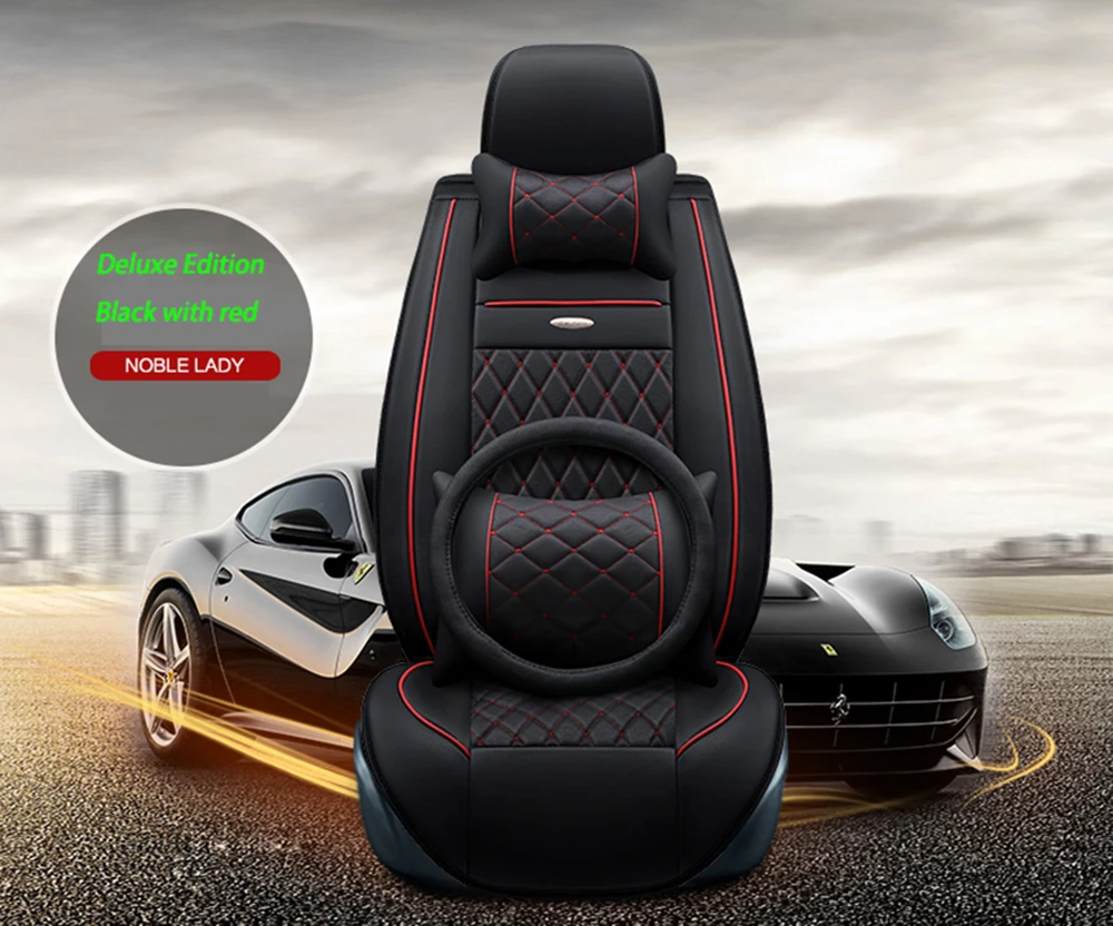 

Front+Rear Special Leather car seat covers For Skoda Octavia Fabia Superb Rapid Yeti Spaceback Joyste car accessories styling