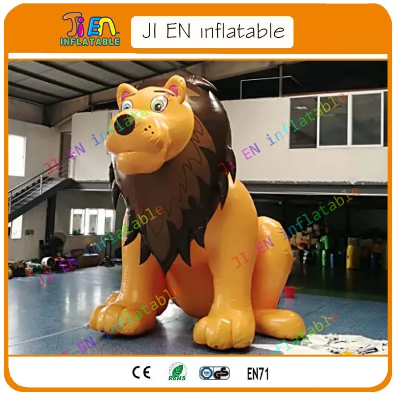 10 days free shipping 5m/16.5ft giant inflatable lion giant inflatable