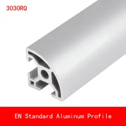 2 шт. длина 500 мм 3030RQ Алюминиевый Профиль EN Стандартный кронштейны DIY кронштейн AL Алюминий экструзии Форма ЧПУ 3D-принтеры