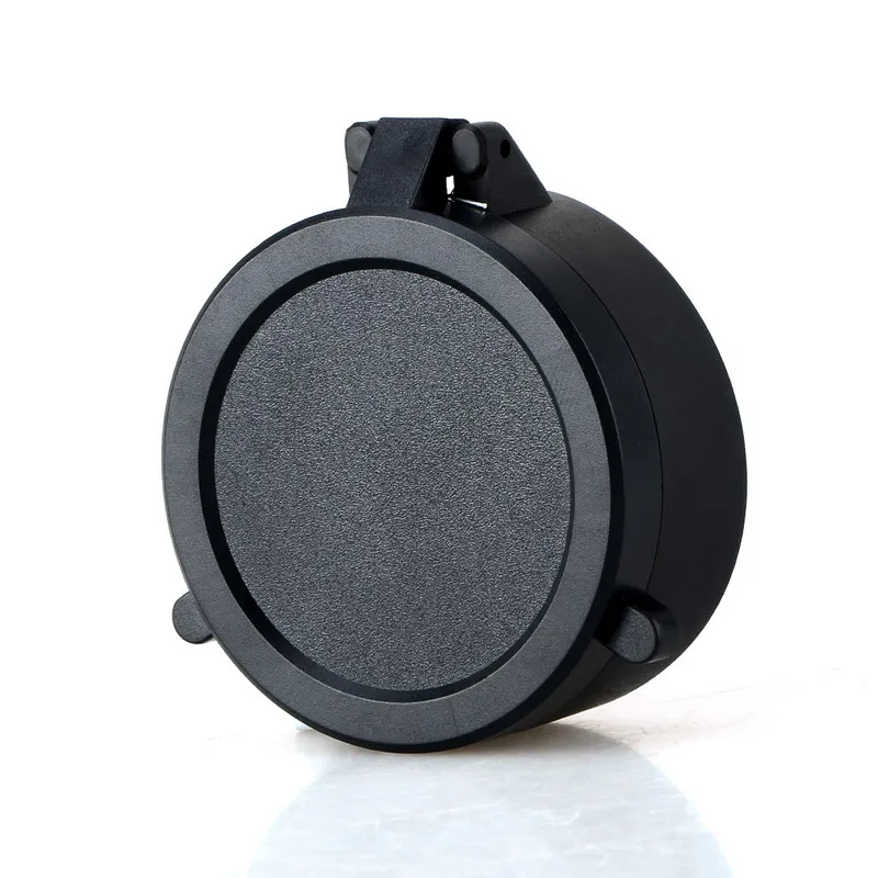

1pc 43mm Rifle Scope Quick Flip Spring Up Open Lens Cover Cap Eye Protect Objective Cap for Caliber
