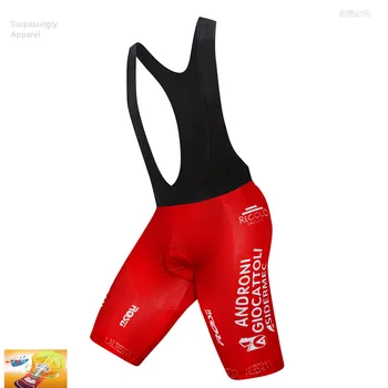 

2019 UCI Team Summer Men Andr Cycling 16D Gel Bib Shorts Team Cycling Clothing Bike Bicycle Outdoor Clothes Ropa de Ciclismo Red