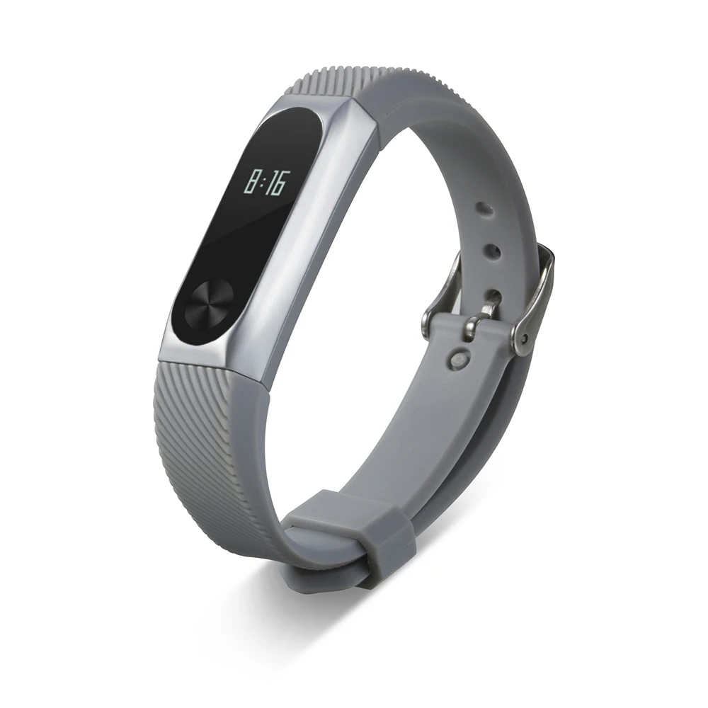 Ремешок для браслета Xiaomi Mi Band 2 цветной металлический сменный смарт браслет