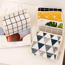 Скандинавском стиле свежий и простой хлопок белье бумажное полотенце Контейнер автомобиль Ресторан автомобиль установлен бумажное полотенце набор