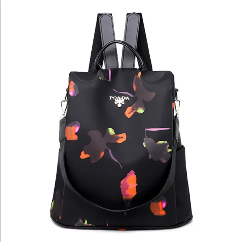 

2019 Fashion Printing Backpacks For Women Oxford Theft Prevention Multi-function Girl Backpacks Outdoor Travel Students Bags