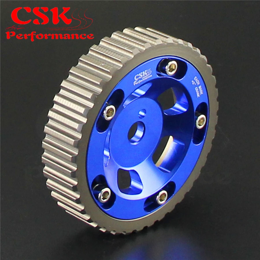

Adjustable Single Cam Gear Sprocket For Mitsubishi Mirage 4G15 1.5L Engine Blue