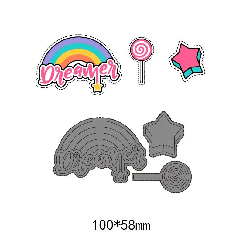 Cute cartoon cloud Metal Steel Die Cuts Cutting Dies stencils For DIY Scrapbooking Photo Album decor crafts Embossing paper Card | Дом и сад