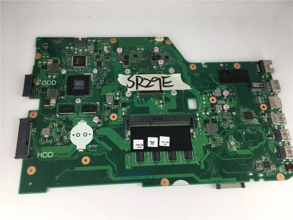 yourui 4GB RAM N3700 CPU DDR3L mainboard For ASUS X751S X751SJ X751SV Laptop motherboard X751SA mot
