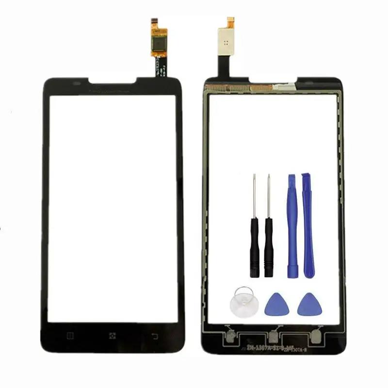 

Vannego 5.0 inch For Lenovo A766 Black Front Digitizer Touch Screen Glass Lens Sensor Repair Replacement Parts + tools