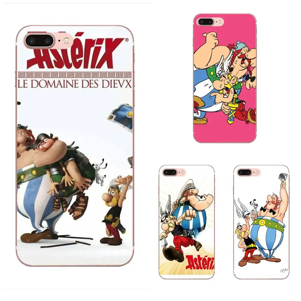 Comics Asterix And Obelix мягкий чехол с рисунком для Huawei Honor 4C 5A 5C 5X6 6A 6X7 7A 7C 7X8 8C 8S 9 10 10i 20 20i Lite