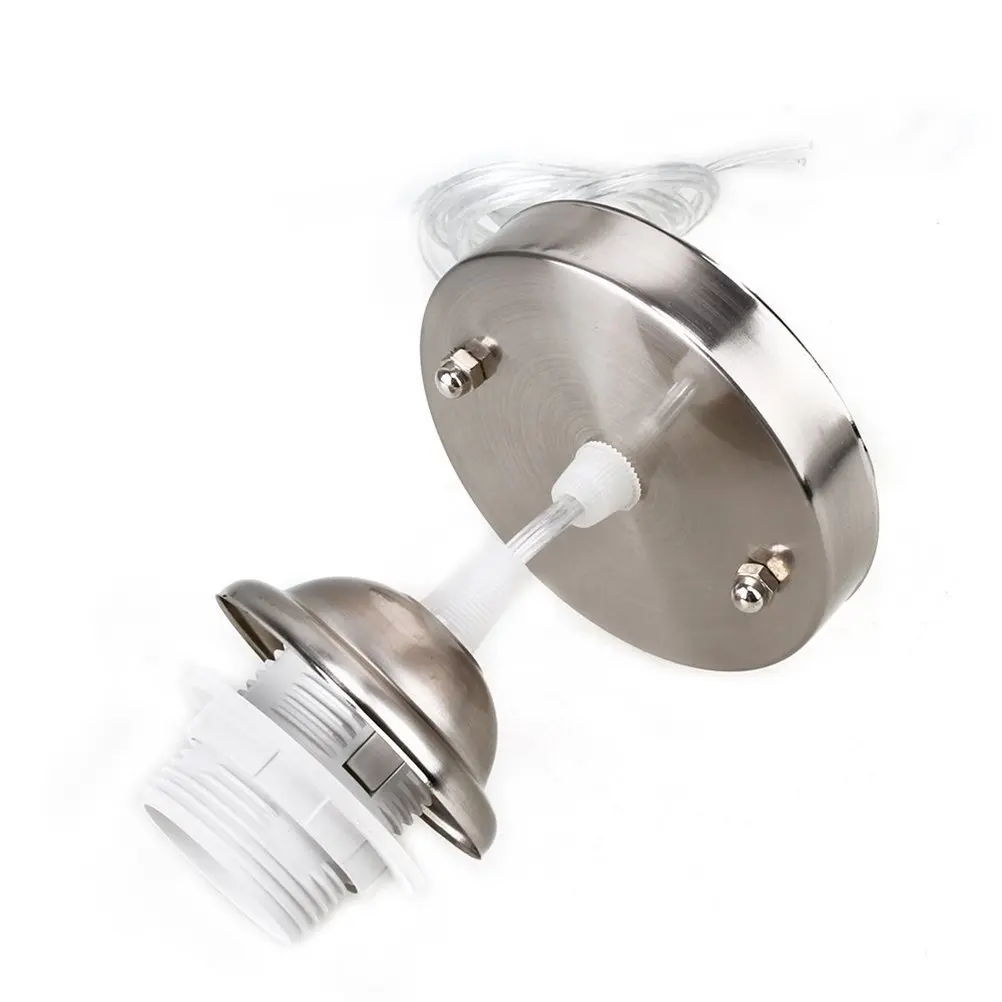 High Quality Chrome Ceiling Pendant Lamp Holder Fitting Accessories Kit