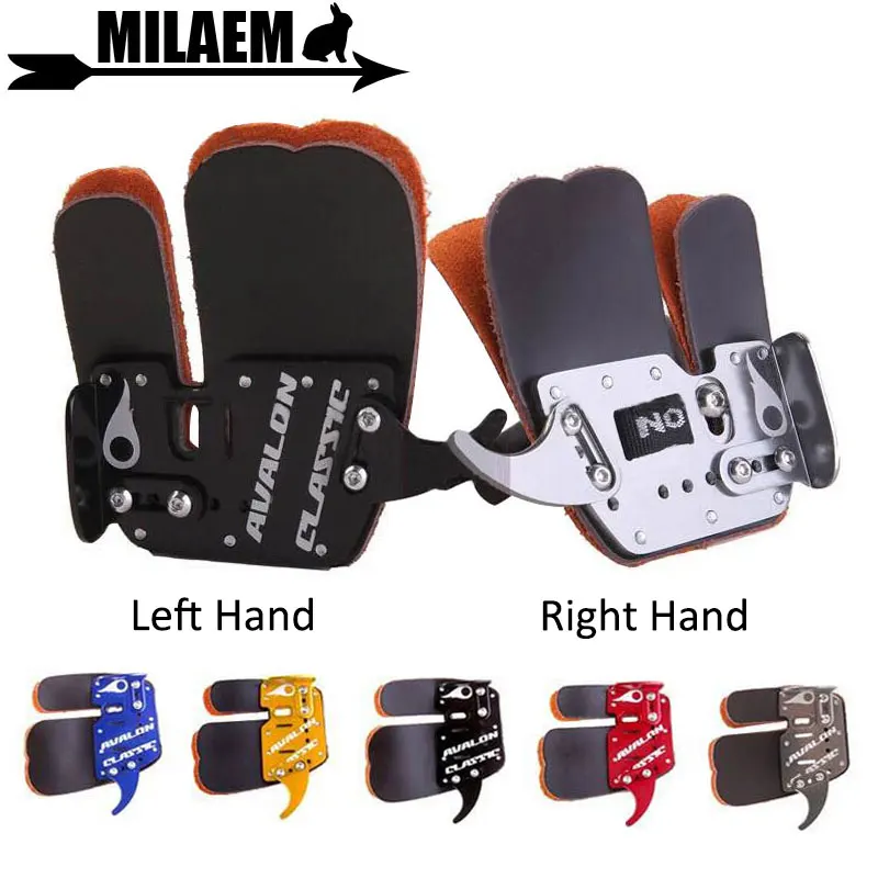 

1pc Archery Finger Guard Adjustable Finger Tab Cow Leather Aluminum Alloy Protector Finger Right/Left Safe Shooting Accessories
