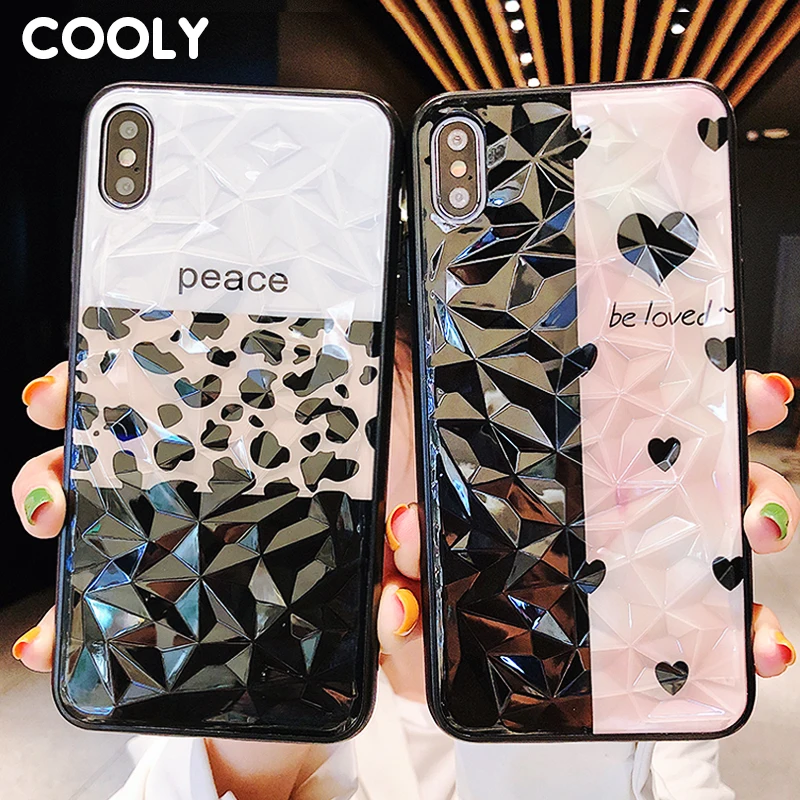 COOLY леопардовый чехол с сердечком для iphone XS Max X XR 6 S 7 8 Plus телефона в стиле ретро
