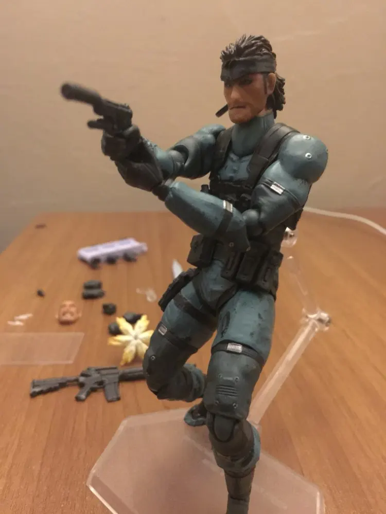 Figma 243 METAL GEAR SOLID 2: SONS OF LIBERTY 15 см змея ПВХ фигурка Коллекционная модель игрушки